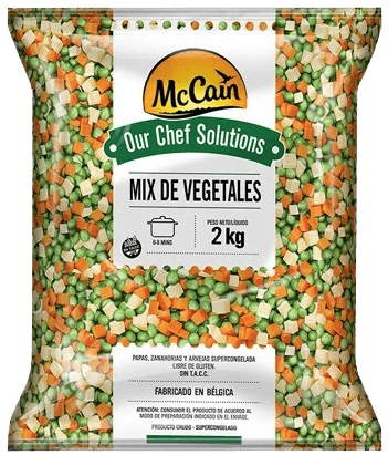 verduras congeladas